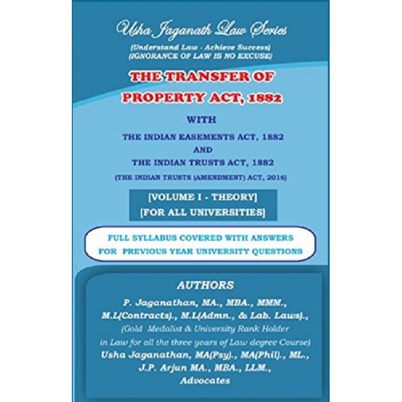 Transfer Of Property Act 1882 Bare Act Pdf